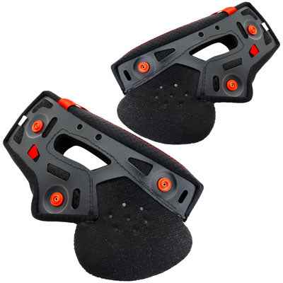 MSR™ Carbon Hex Helmet Replacement Cheek Pads X-Small Black