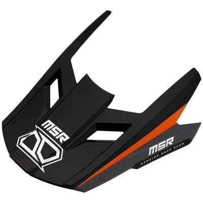 MSR™ Mav Inertia Helmet Replacement Visor XS-M Black/Grey/Orange